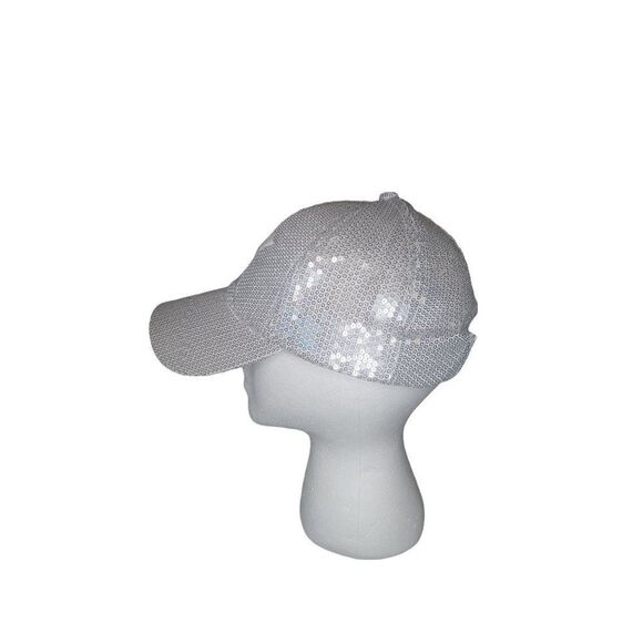 Princess Cruises Adjustable Strap Hat Glittery Silver Travel OS - Picture 4 of 5